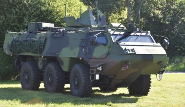 Latvia Ordered 56 Additional Armored Patria 6x6 Vehicles
