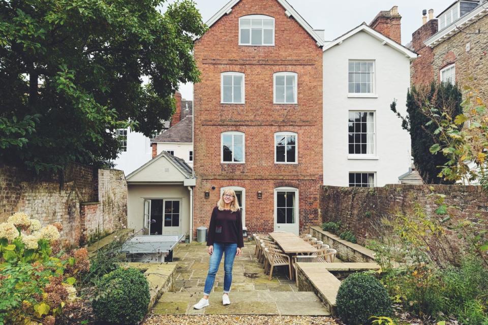 Mary hosted her friends in Ludlow Townhouse (Adam Batterbee)