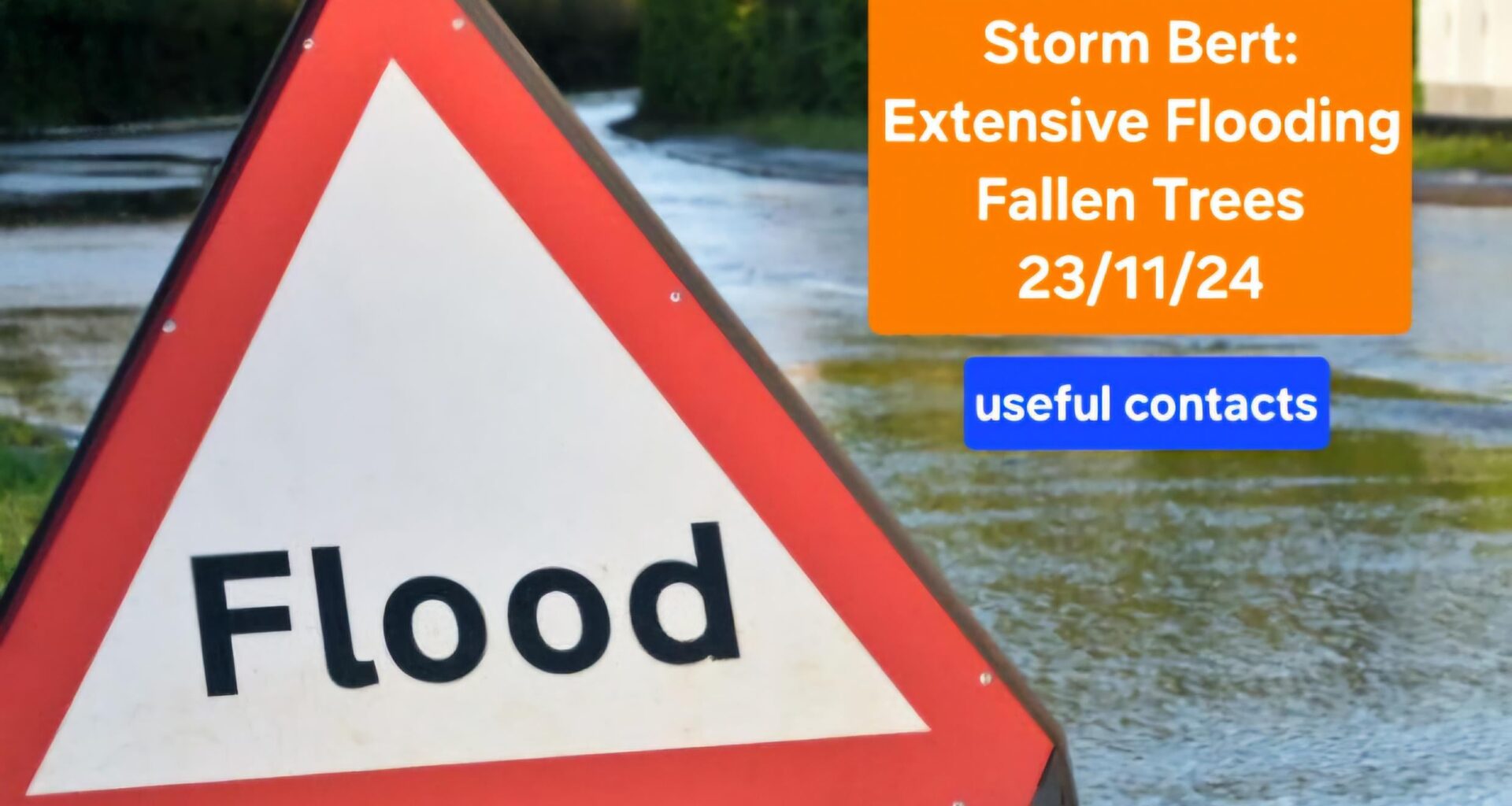 Storm Bert - Useful contacts