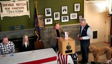 Dixville Notch in New Hampshire kicks off in-person Election Day voting
