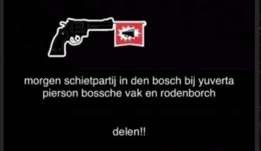 Dreiging gaat door: bericht over schietpartijen op scholen in Den Bosch.