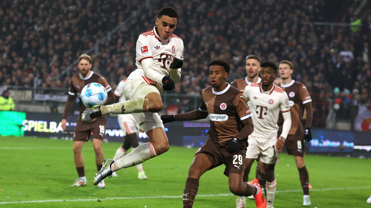 Musiala mit Traumtor: Bayern gewinnt Geduldsspiel beim FC St. Pauli
