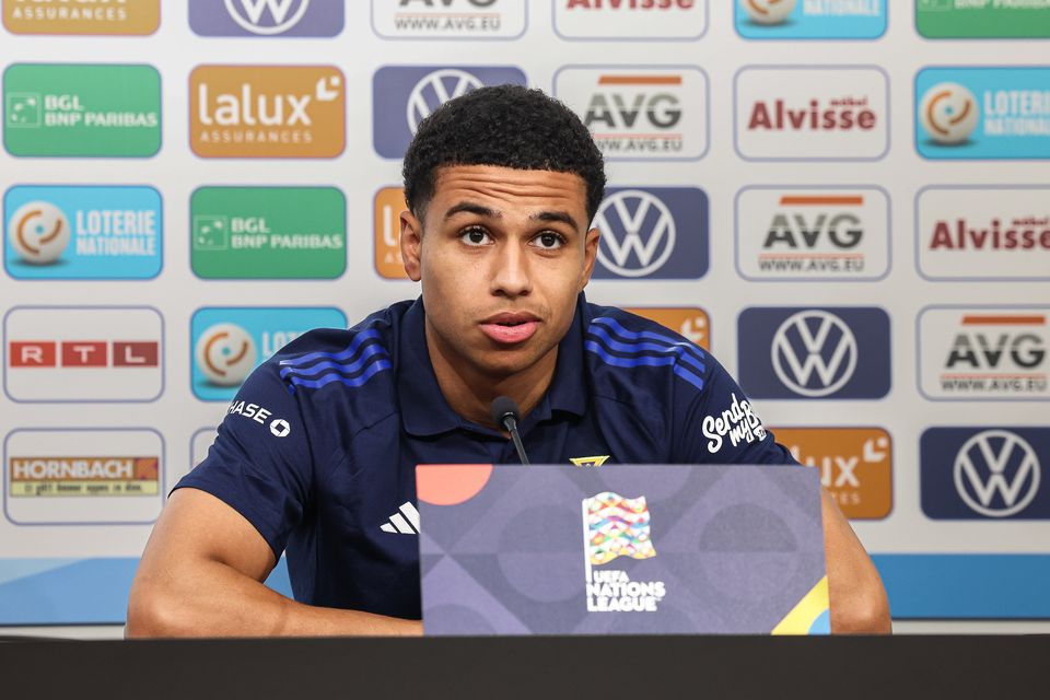 Northern Ireland midfielder Shea Charles