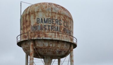 Denmark residents one step closer to clean drinking water after breaking ground on a rehabilitated airport water tower