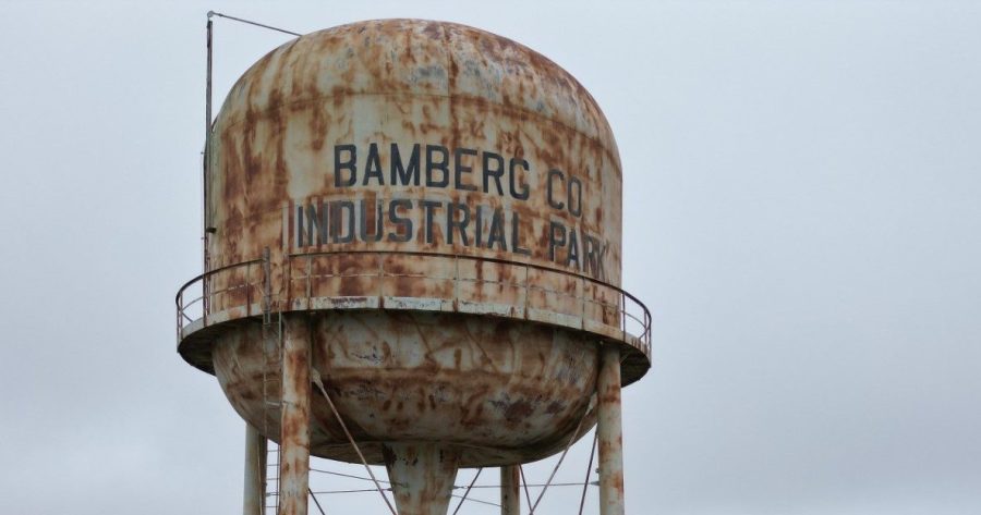 Denmark residents one step closer to clean drinking water after breaking ground on a rehabilitated airport water tower