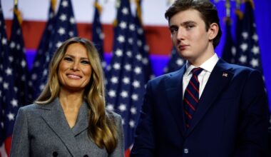 A glimpse at Melania as a young mom