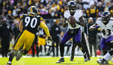 NFL scores, live updates: Steelers vs. Ravens rivalry headlines Week 11 early slate