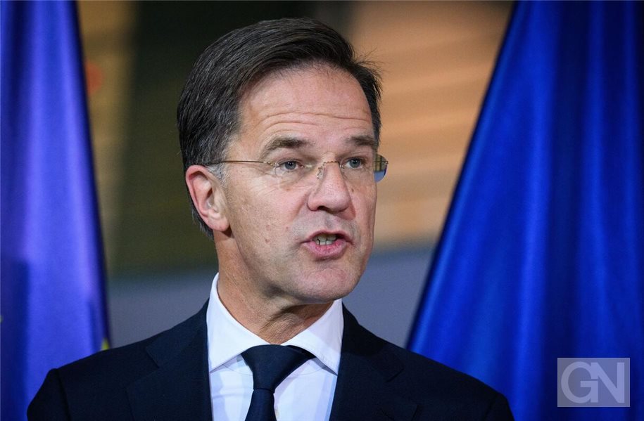 Nato-Chef: „Donald Trump stand und steht hinter der Nato“ Die Gefahr eines Nato-Rückzugs der USA sieht der Chef des Bündnisses, Mark Rutte, nicht. Foto: Bernd von Jutrczenka/dpa