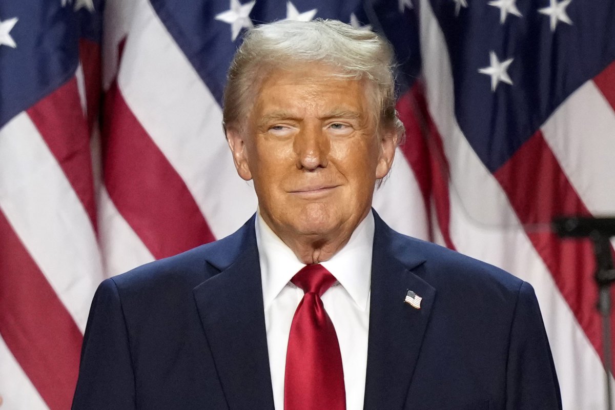 Donald Trump at Election Watch Party