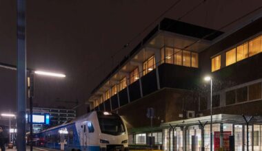 In beeld: Geen treinen in Noord-Oost Nederland door staking bij ProRail