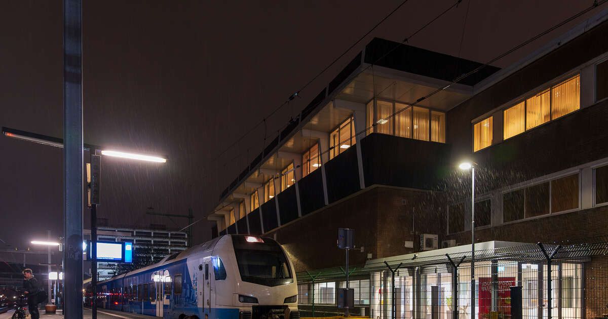 In beeld: Geen treinen in Noord-Oost Nederland door staking bij ProRail