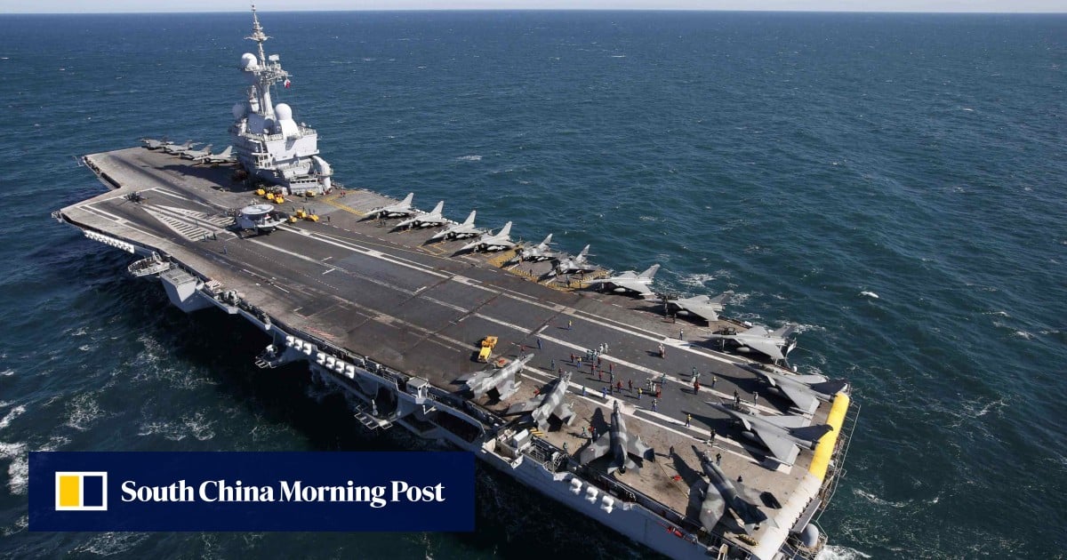 France’s nuclear-powered carrier heads to Japan, in ‘message’ to China, allies