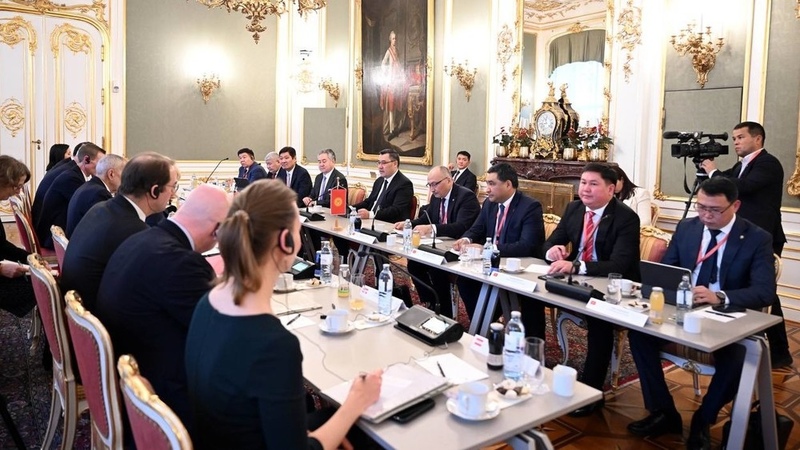 Sadyr Japarov invites Austrian companies to cooperate in water energy and tourism