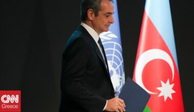 Μητσοτάκης από Μπακού: Η Ελλάδα πρωτοπόρος στα μέτρα για την κλιματική αλλαγή