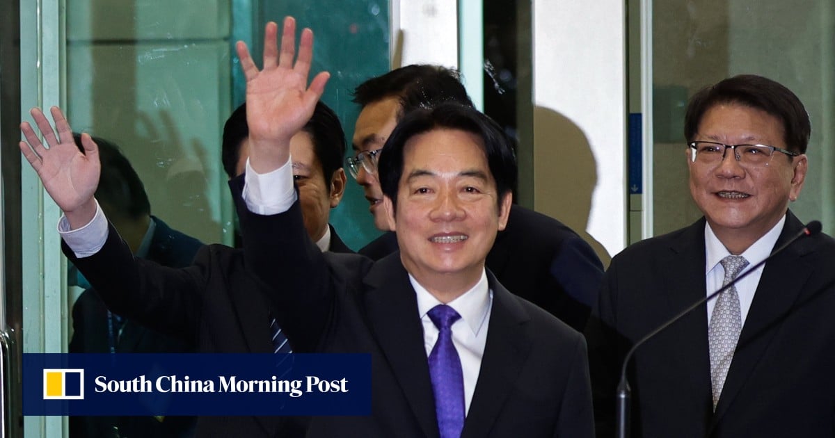 Taiwan’s William Lai arrives in Hawaii for 2-day US stop on way to South Pacific
