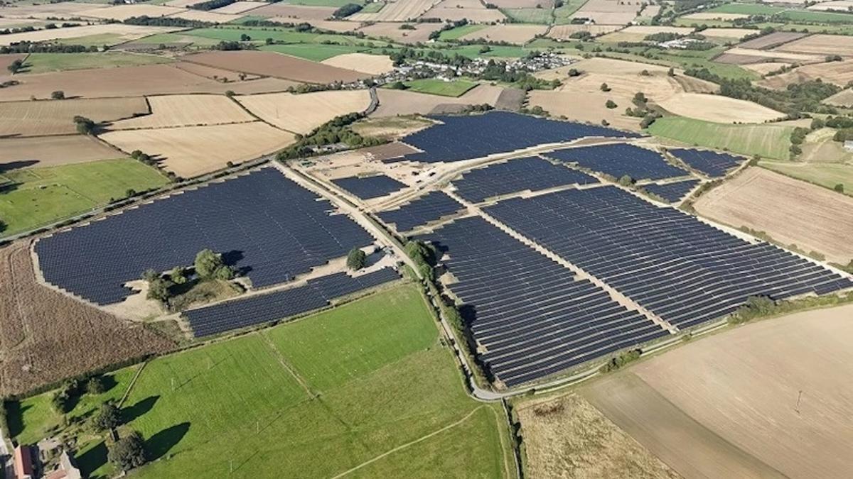 New UK solar farm marks one of the largest developments in the nation — and it will generate enough power for more than 20,000 homes