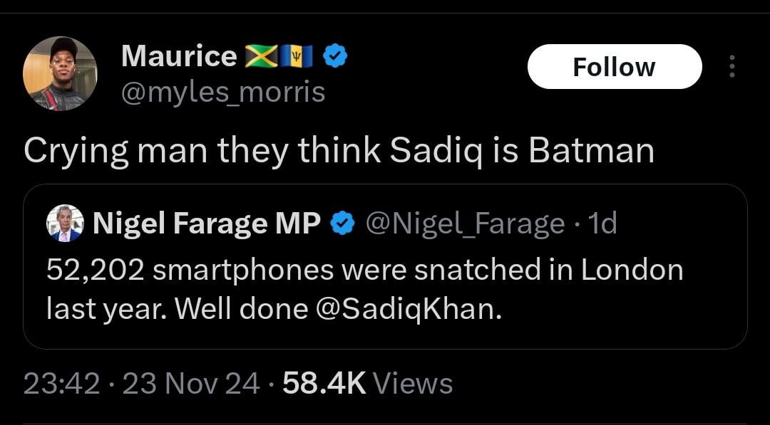 For Real, What is Sadiq Khan Meant To Do?