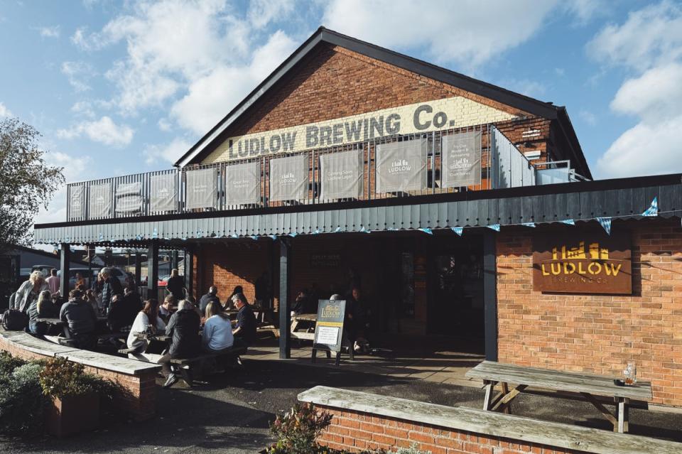 The independent Ludlow Brewing Company serves up cask-conditioned ales (Adam Batterbee)