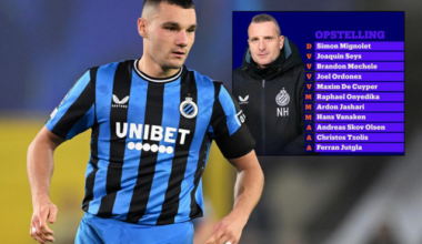 Club Brugge met Ferran Jutgla in plaats van Romeo Vermant in de spits: ontdek de basiself van blauw-zwart tegen Celtic