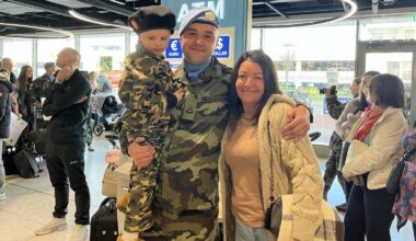 Joy for families as Irish peacekeepers arrive home from Lebanon