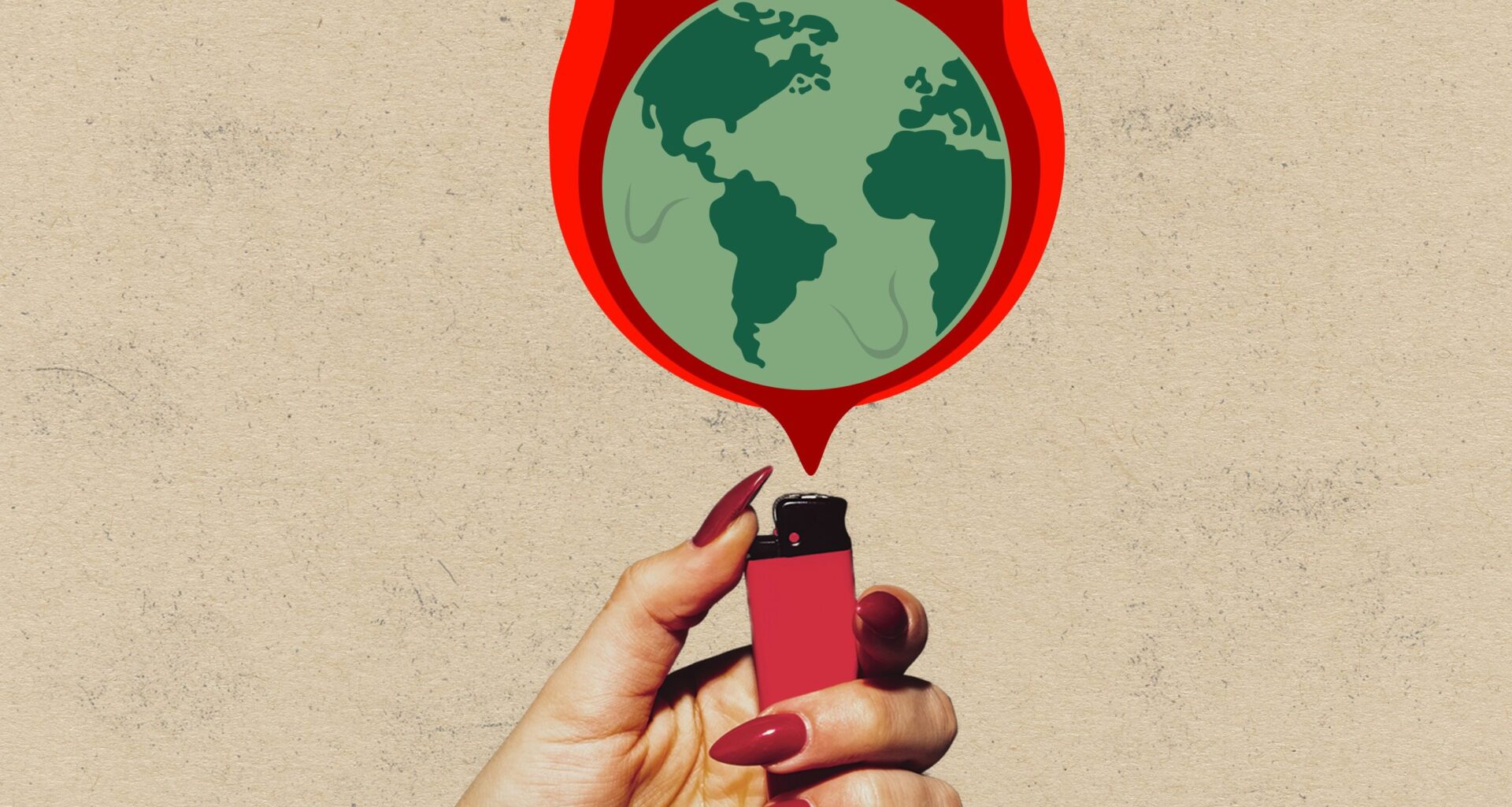 "The Flat Woman" Asks What Came First, Climate Change or Sexism?