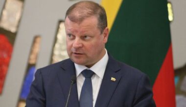 Lithuanian speaker Skvernelis: Lithuania