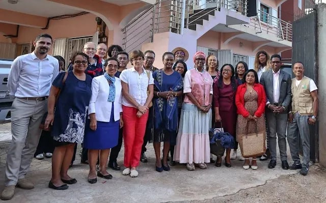 Princess Stephanie Visits Madagascar for Fight Aids Monaco Projects