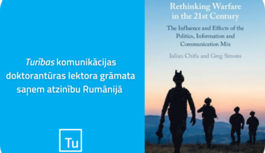 Turības komunikācijas doktorantūras lektora grāmata saņem atzinību Rumānijā - Jaunumi