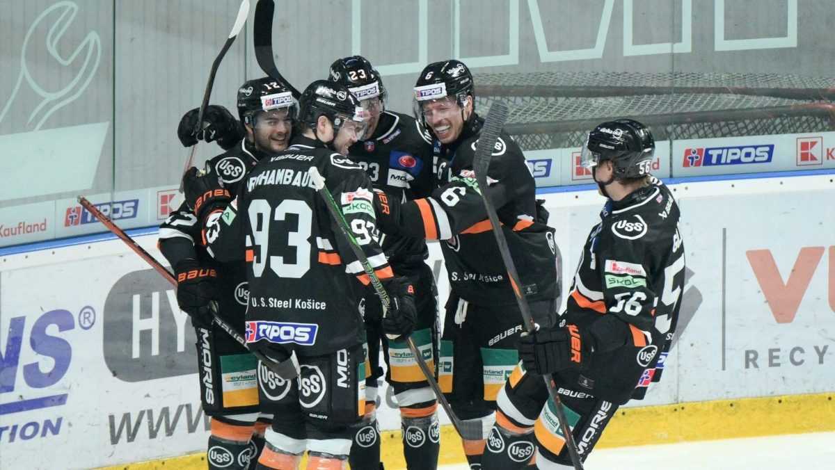 Extraliga: Košice v šlágri dobyli Bratislavu a upevnili si pozíciu lídra