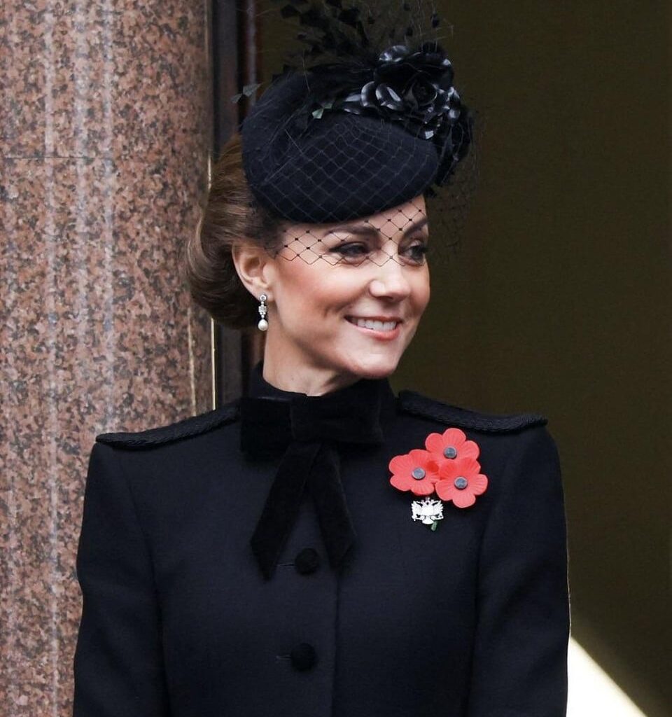 British Royal Family at the National Service of Remembrance.