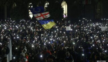 Why Thousands Of Georgians Are Protesting In Tbilisi After EU Bid Halted