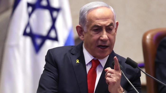 Israeli Prime Minister Benjamin Netanyahu