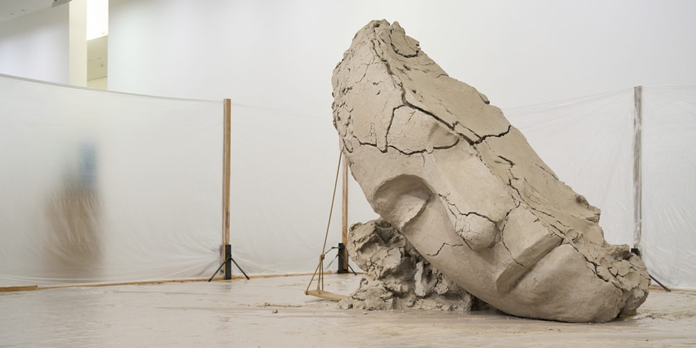 'Silent Studio' by Mark Manders in Turin, Italy