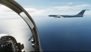 UK Notices Russian Bomber Aircraft, Naval Ships Head Towards It, Scrambles Jets
