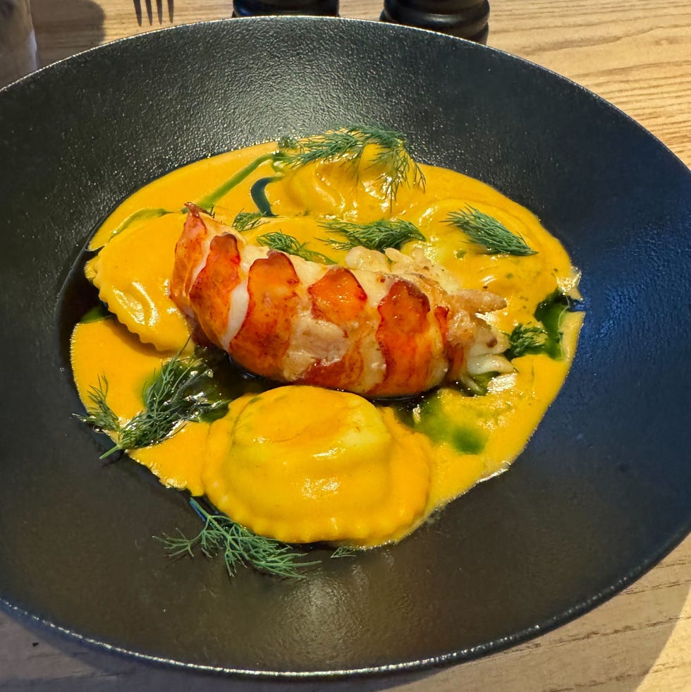 lobster ravioli