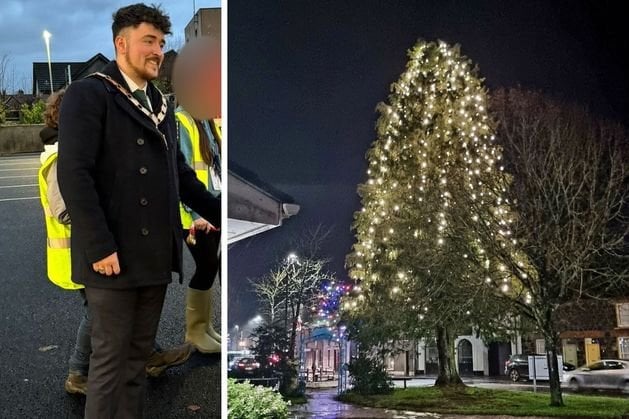 Row after Sinn Féin councillor switches on Christmas lights in Co Antrim village