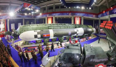 Kim Jong Un shows off North Korea's new drones, largest ICBMs at weapons expo