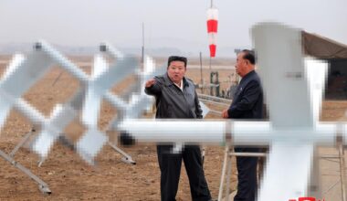 Nordkoreas Machthaber befiehlt Massenproduktion von Kamikaze-Drohnen