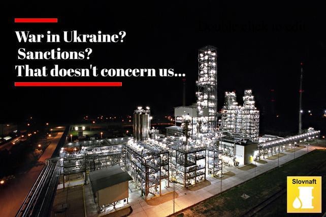 The Slovak oil refinery Slovnaft AS, owned by Hungarian Mol Nyrt, processes Russian oil for export to the Czech Republic. It aims to continue operations after the sanctions exemption expires on December 5, or else will supply only the Slovak market
