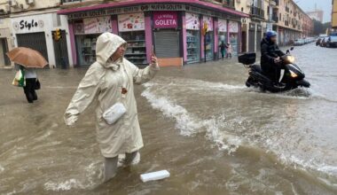 Erneut heftige Regenfälle in Spanien