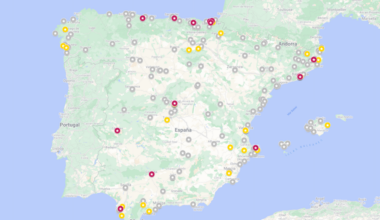 El mapa de todos los restaurantes con estrella Michelin en España en 2025