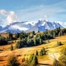 Marmolada, Dolomity, hory, Alpy, kopce, turistika,