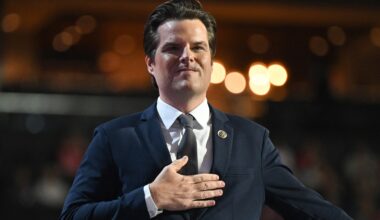 Matt Gaetz Joins Fellow Disgraced Politicians on Cameo