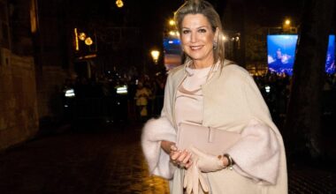 Queen Maxima Lights Up The Renovated Dom Tower