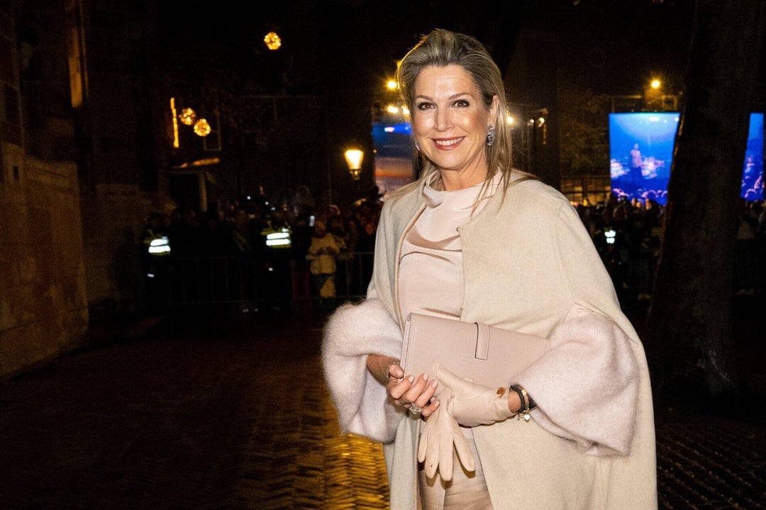 Queen Maxima Lights Up The Renovated Dom Tower