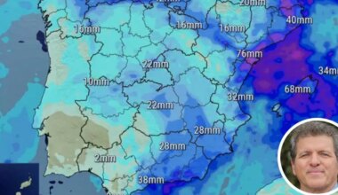«Agua y nieve van llegando»