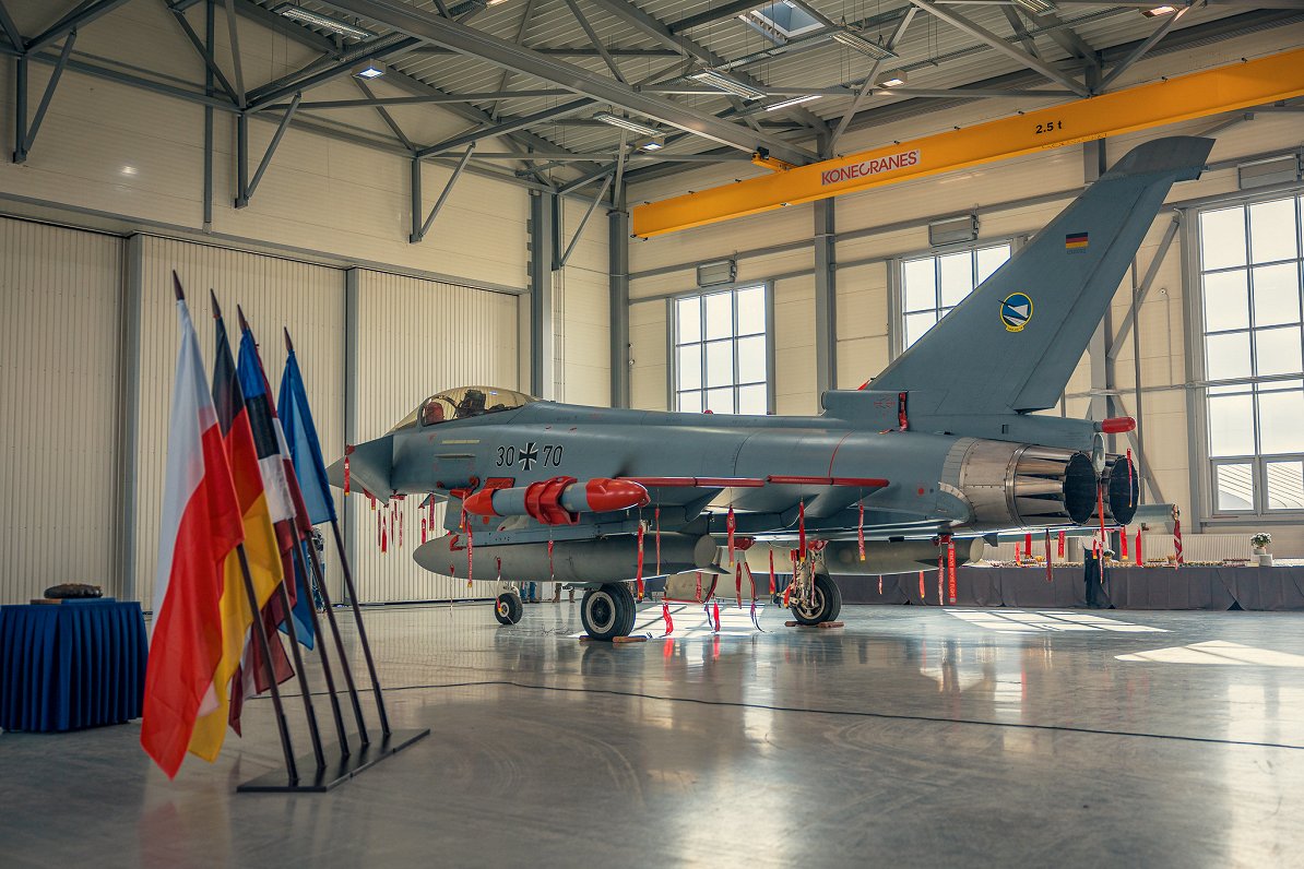 German air force plane at Lielvārde
