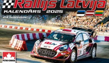 Iznācis jaunais 2025. gada “Kalendārs Rallijs Latvijā”