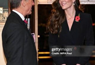 Princess of Wales at the Royal Albert Hall tonight
