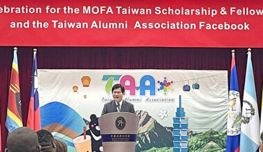 Foreign minister announces increase in Taiwan Fellowships